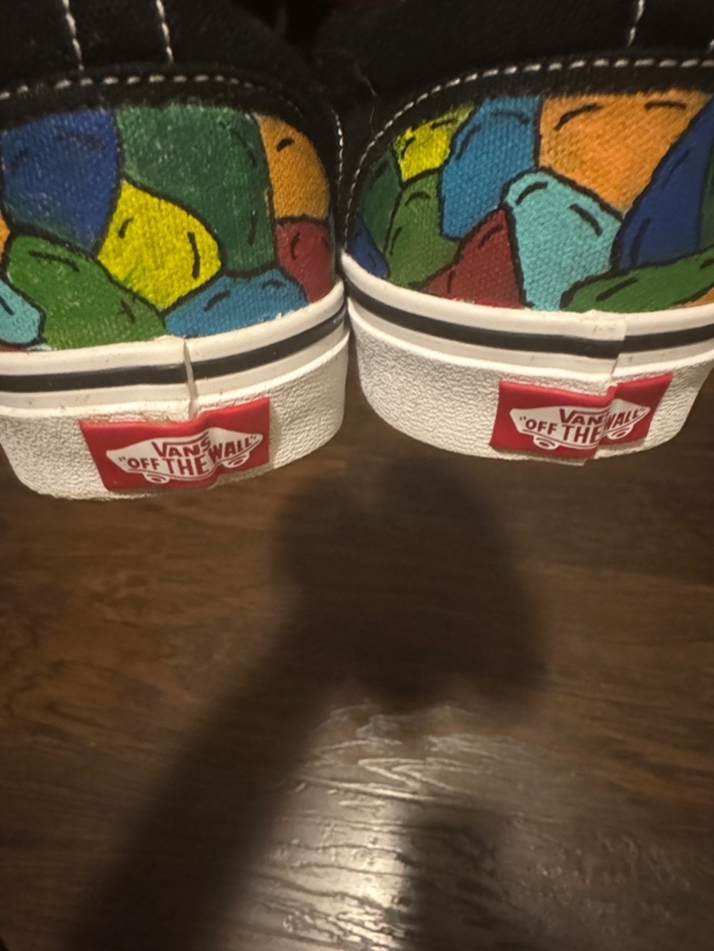 Vans Slip-On Sneakers in Multicolor Patchwork - Picture 11 of 12